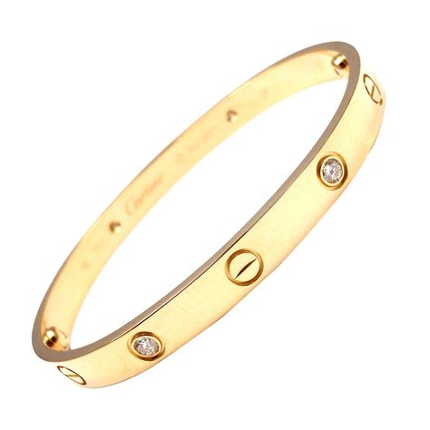 cartier love bracelet 4 diamond|cartier full diamond love bracelet.